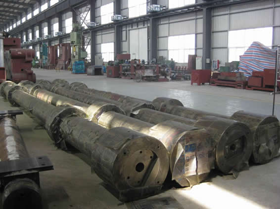 液壓鍛造機裝配