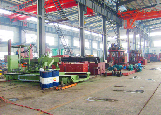 鍛造裝出料機裝配