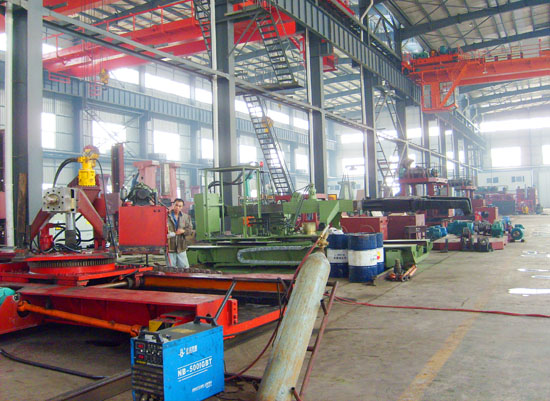 軌道式鍛造裝取料機裝配