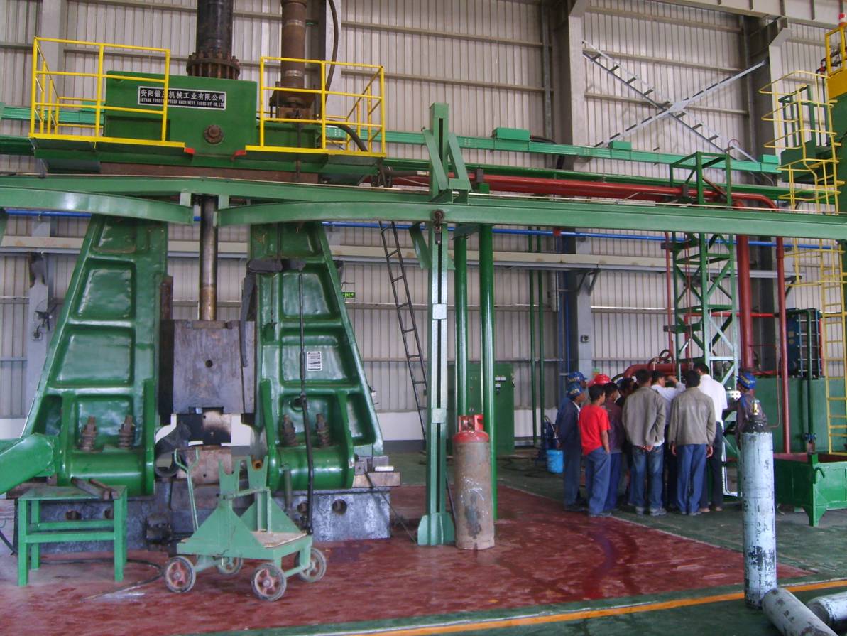 5噸模鍛電液錘在緬甸使用