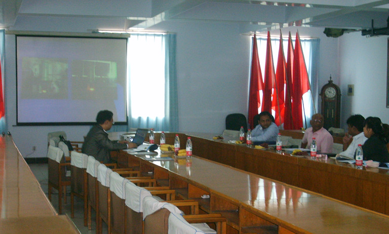 亞洲-印度數控全液壓模鍛錘客戶來訪