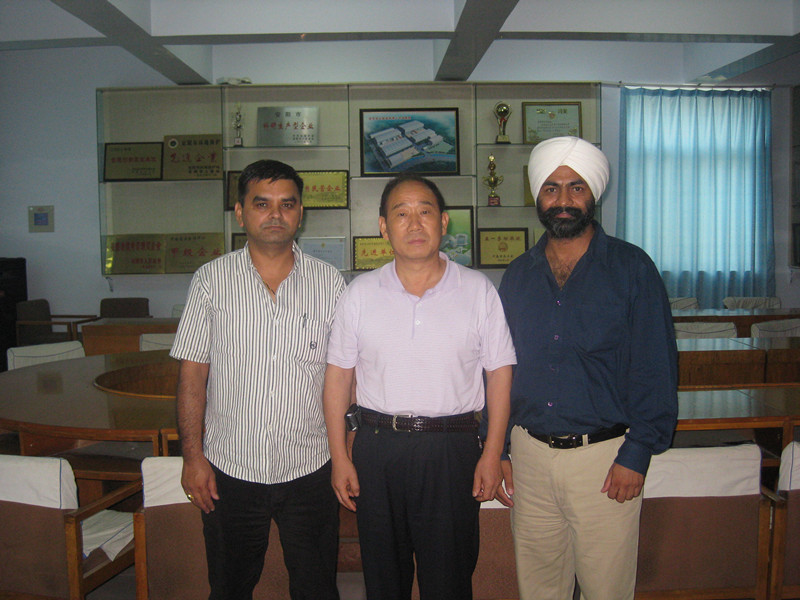 亞洲-斯里蘭卡小空氣錘客戶來訪