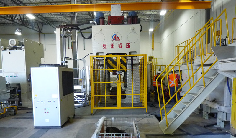 數控錘客戶案例-50KJ數控錘鍛造生產線出口日本