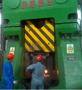 數控模鍛錘視頻-80KJ數控錘在昆山鍛造鏈軌節視頻