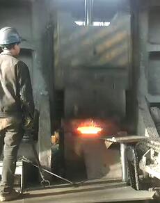 數控模鍛錘視頻-200KJ數控動力頭改造鍛造法蘭視頻