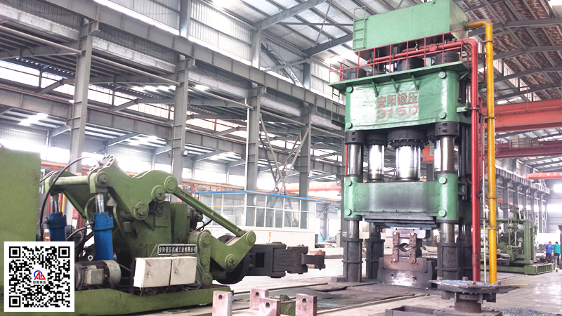 3150噸鍛造液壓機和8噸鍛造操作機在山東