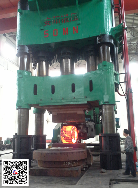 5000噸自由鍛液壓機在鞍山