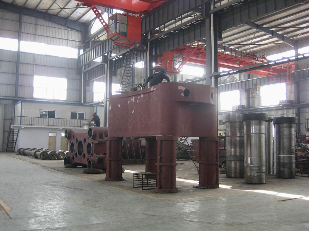 熱鍛液壓機裝配