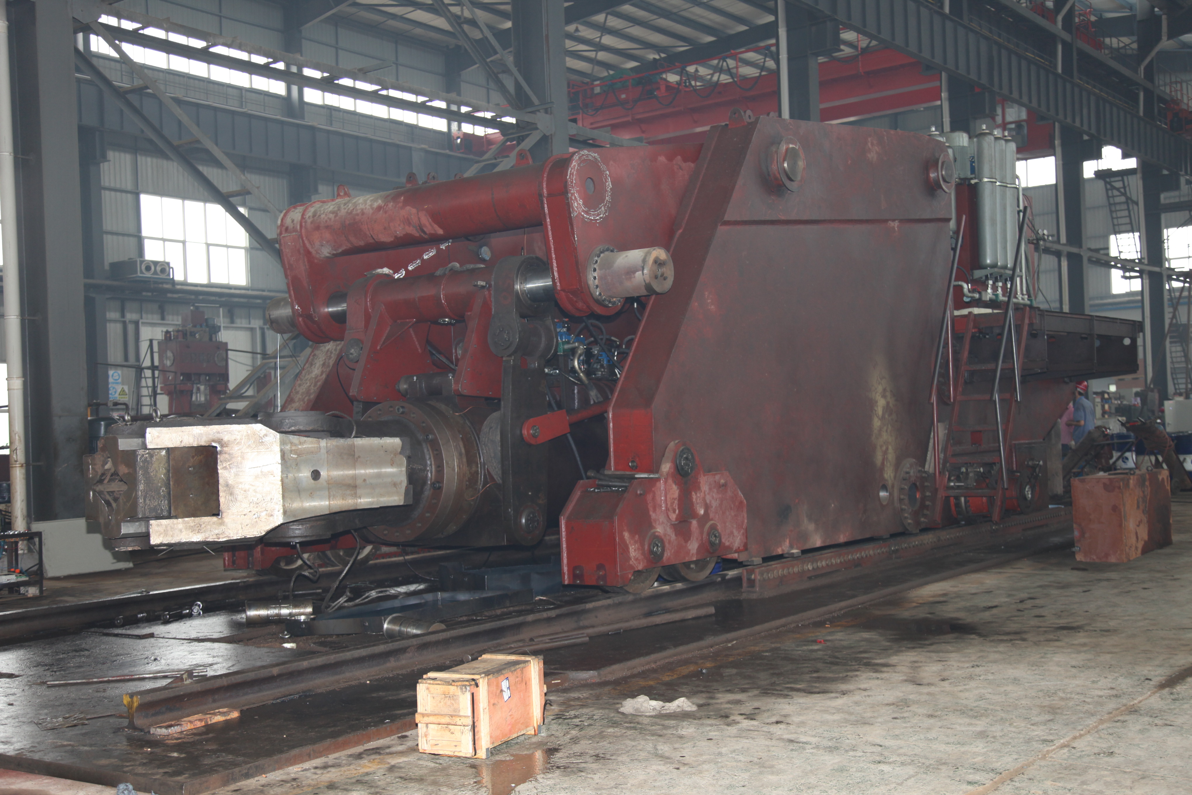 數(shù)控全液壓鍛造操作機(jī)裝配