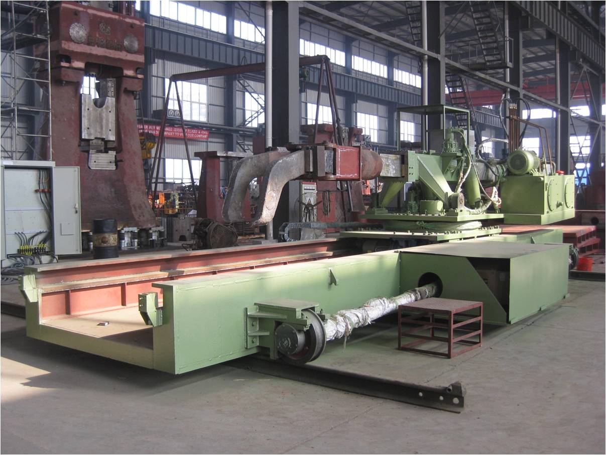 自由鍛裝取料機裝配