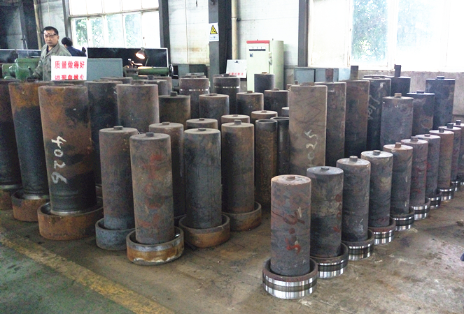 空氣錘錘桿活塞準備加工