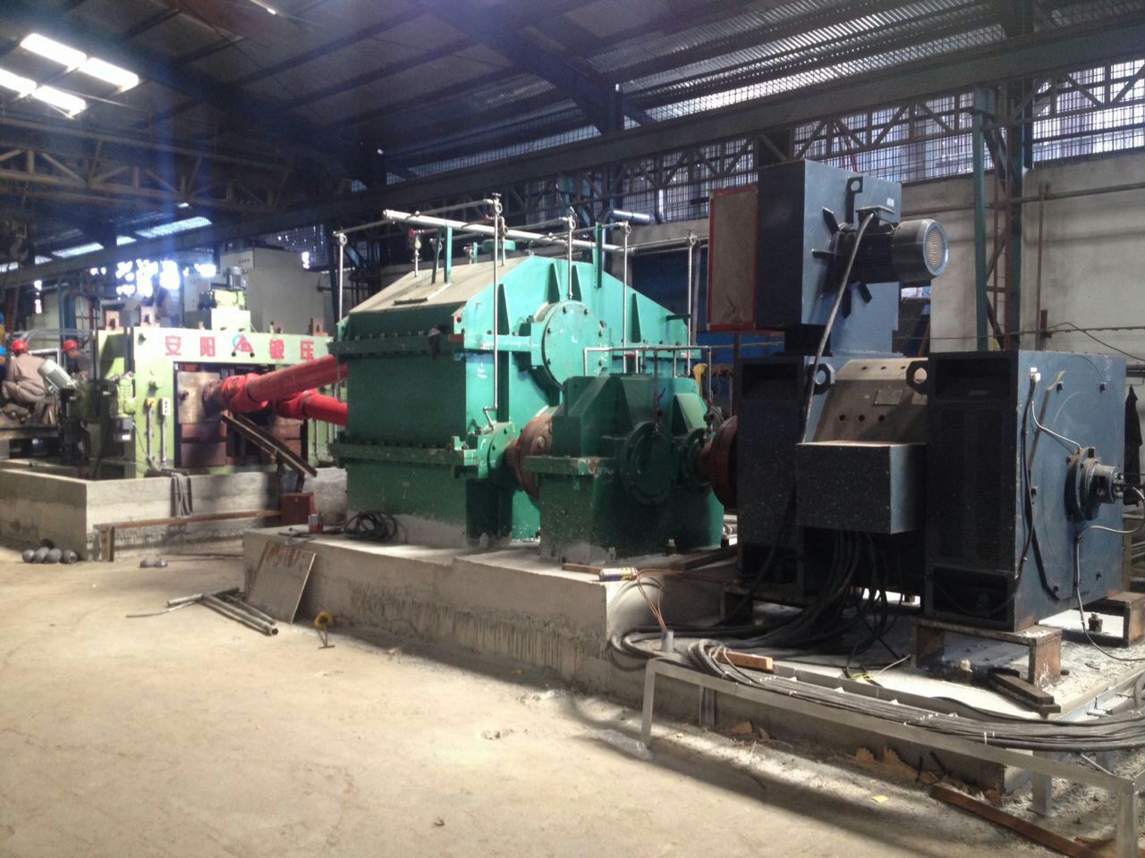 120mm鋼球斜軋機生產線