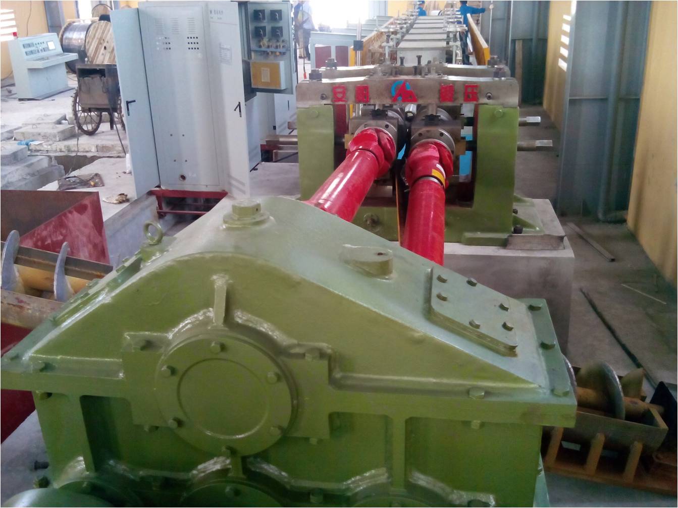 50mm熱軋制研磨鋼球生產線出口越南 50mm熱軋制研磨鋼球生產線出口越南