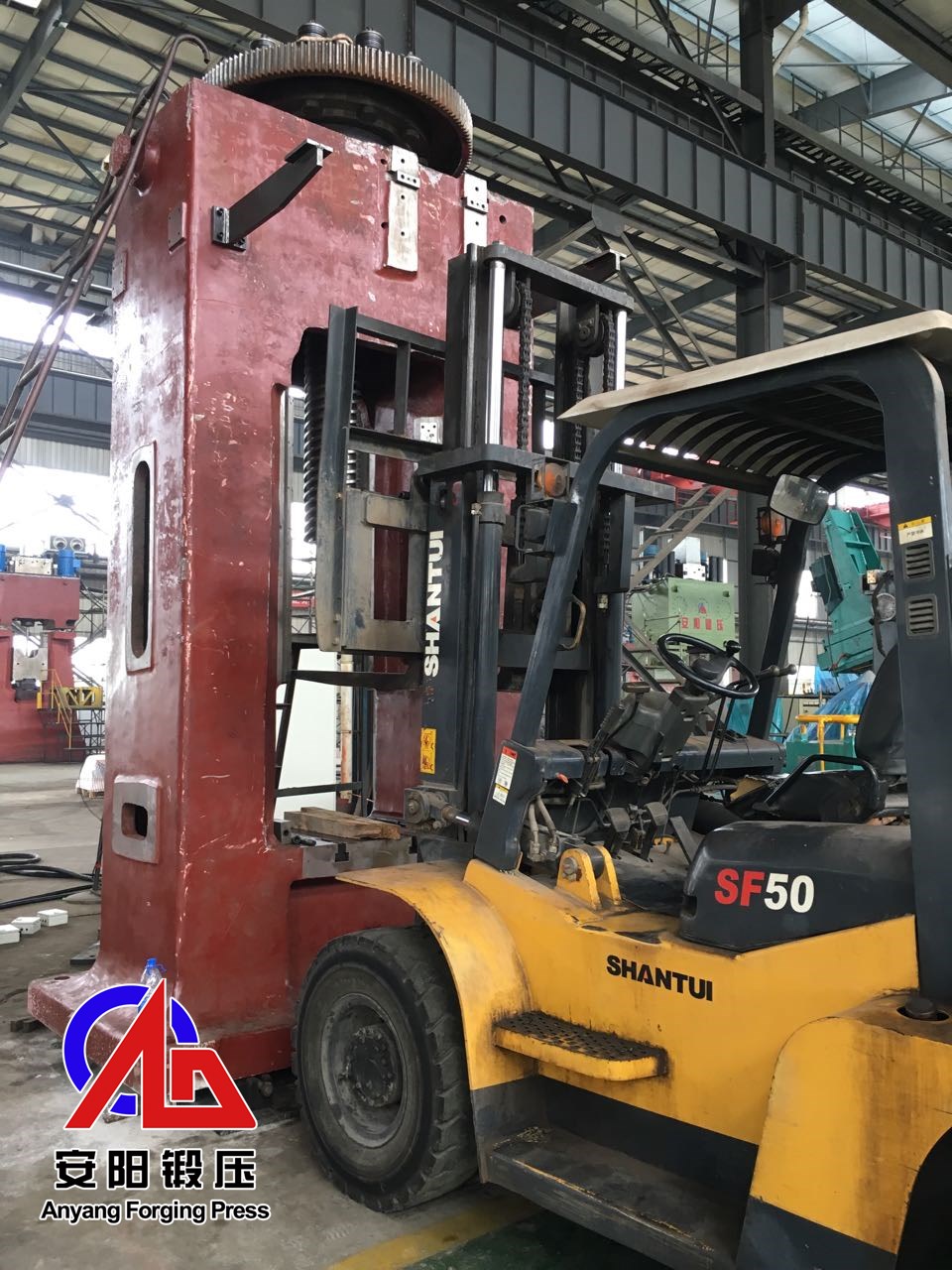 630螺旋壓力機裝配 630螺旋壓力機裝配