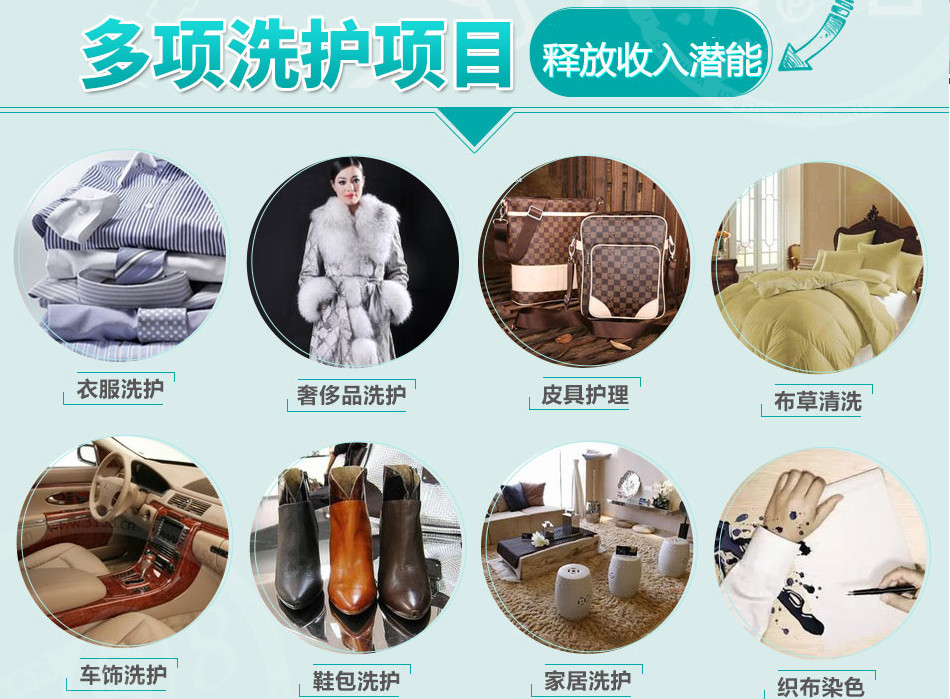 康潔洗衣加盟業(yè)務廣泛